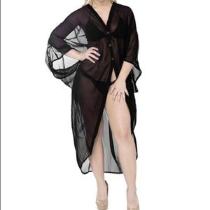 Sheer Beach Cover-Up